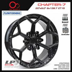 ล้อแม็ก ORI Wheels รุ่น CHAPTER-7 FlowForming 12.08kg 20นิ้ว สีดำเงา