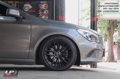 รถ - BENZ CLA 200 ล้อแม็ก - MGW MF-1202 ดำด้าน สเปค - 17x8 ET35 5x114.3-5x112 ยาง - ALLIANCE AL30 030Ex เบอร์ - 225/45-17