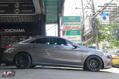 รถ - BENZ CLA 200 ล้อแม็ก - MGW MF-1202 ดำด้าน สเปค - 17x8 ET35 5x114.3-5x112 ยาง - ALLIANCE AL30 030Ex เบอร์ - 225/45-17