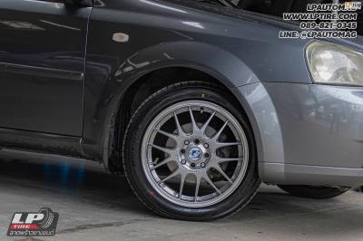 รถ - CHEVROLET OPTRA ล้อแม็ก - MGW AF-P1103 HB สเปค- 16x7 ET40 4x100-4x114.3 ยาง - YOKOHAMA AE51 เบอร์-195/50-16