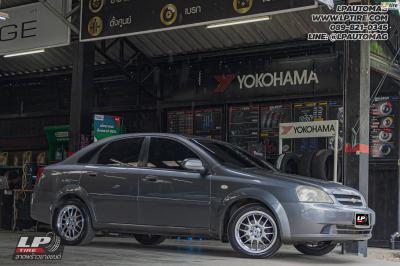 รถ - CHEVROLET OPTRA ล้อแม็ก - MGW AF-P1103 HB สเปค- 16x7 ET40 4x100-4x114.3 ยาง - YOKOHAMA AE51 เบอร์-195/50-16