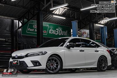 รถ - HONDA CIVIC FE ล้อแม็ก - TC105X TC105X FlowForming EJ-TITAN สเปค -18x8.5 ET35 5x114.3
ยาง - YOKOHAMA Advan Sport V107 เบอร์ -235/40-18