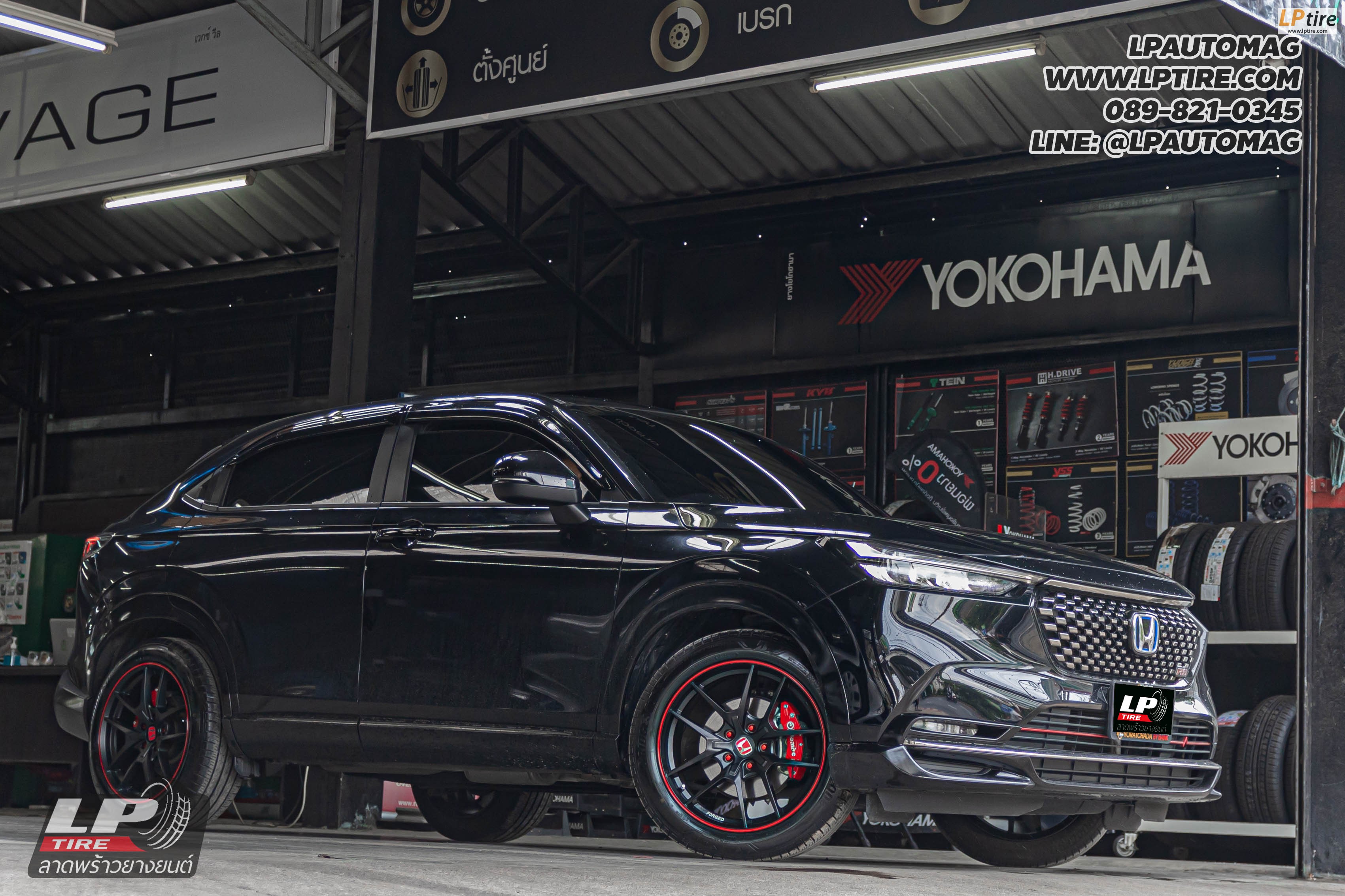 รถ - HONDA HR-V ล้อแม็ก - ลาย Type R (XY31) FlowForming สเปค - 18x8.5 ET35 5x114.3