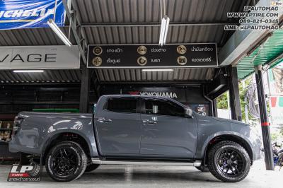 รถ - ISUZU D-MAX ล้อแม็ก - VAGE VF062 SUV ดำเงา สเปค- 18x9 ET15 6x139.7 ยาง - YOKOHAMA G015
เบอร์- 265/60-18