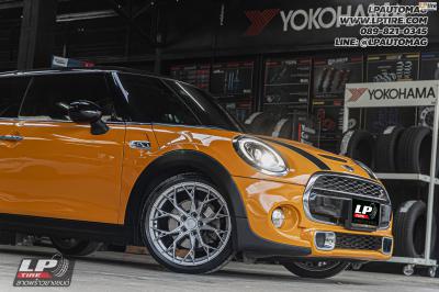 รถ - MINI COOPER ล้อแม็ก - VAGE VF03 SMOKE GREY สเปค - 18x8.5 ET35 5x112-5x114.3 ยาง - PIRELLI PZERO เบอร์ - 205/40R18