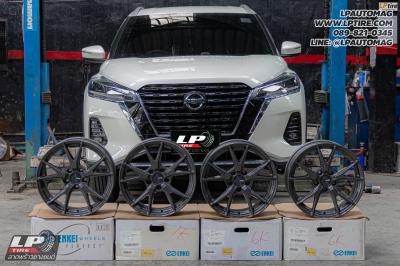 รถ - NISSAN KICKS ล้อแม็ก - ENKEI SS22 เทาเงา สเปค -17x7.5 ET38 5x114.3