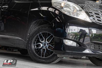 รถ - TOYOTA ALPHARD ล้อแม็ก - SSW S348 ดำหน้าเงา สเปค -16x7 ET35 5x114.3 ยาง - MICHELIN
เบอร์- 215/65 R16