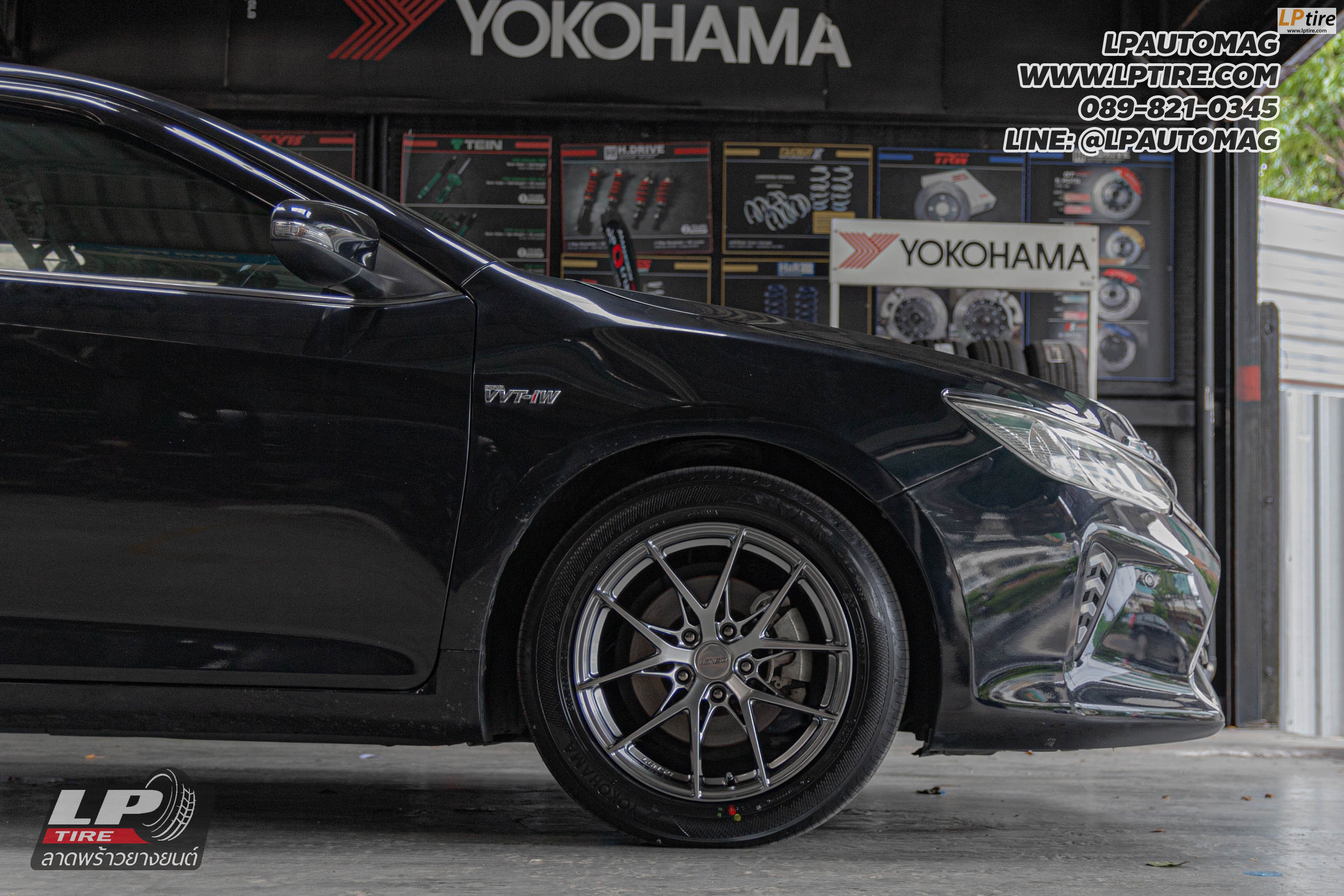 รถ - TOYOTA CAMRY ล้อแม็ก - LENSO Jager Dyna 2 สเปค - 17x8 ET38 5x114.3 ยาง - YOKOHAMA V553
เบอร์- 215/55-17