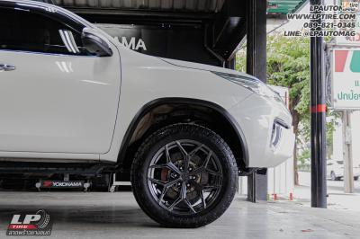 รถ - TOYOTA FORTUNER ล้อแม็ก - VAGE VFX01 SUV V-DARK สเปค- 20x9 ET15 6x139.7 ยาง - TOYO/OPEN COUNTRY AT3 เบอร์ - 265/55-20