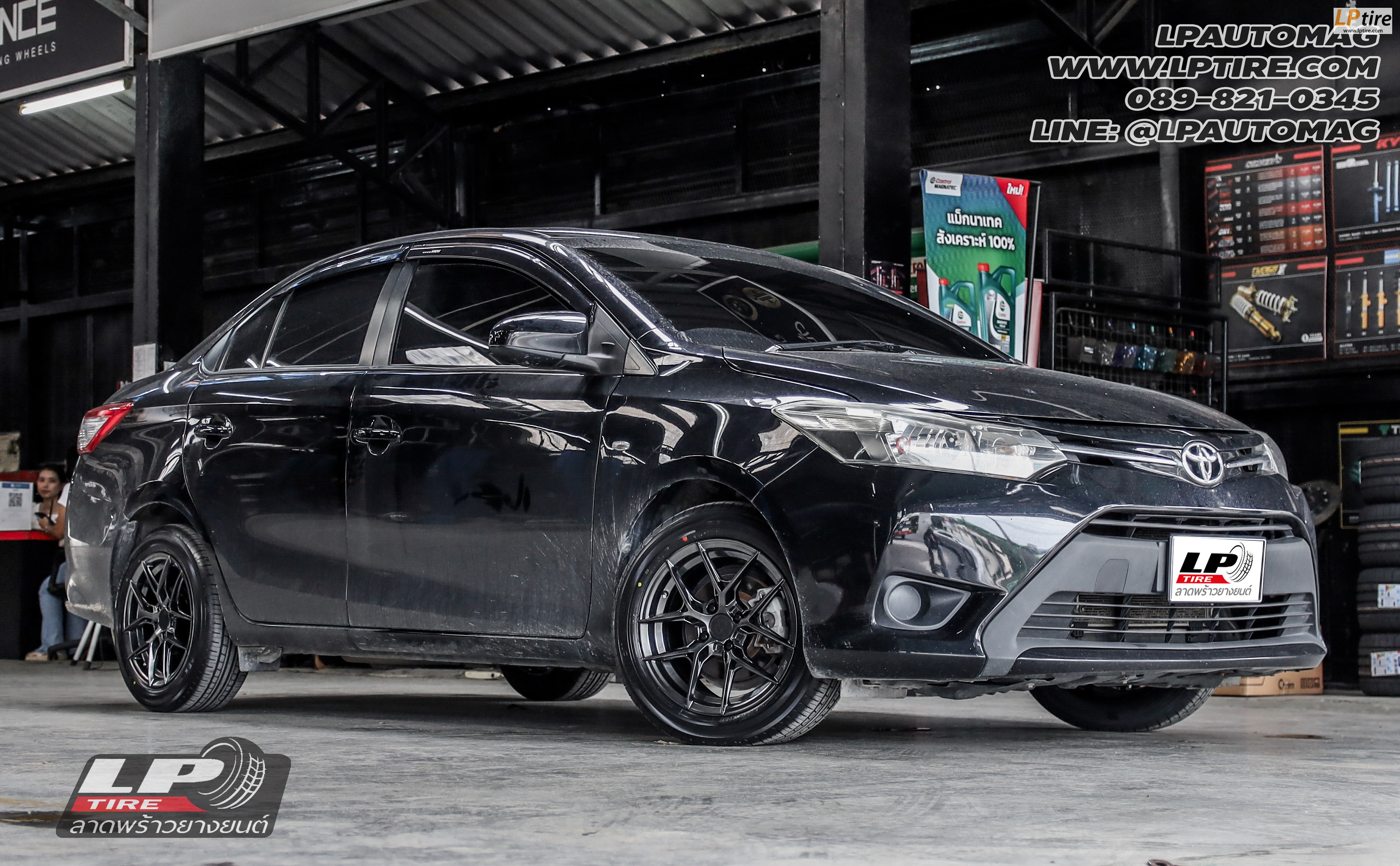 รถ - TOYOTA VIOS
ล้อแม็ก - ORI WHEELS CHAPTER-4 FlowForming V-DARK
สเปค - 15x7 ET35 4x100
ยาง - YOKOHAMA ALLIANCE AL30 030Ex
เบอร์- 195/55-15