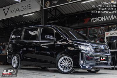 รถ - TOYOTA VOXY ล้อแม็ก - SSW S348 Hyper Silver สเปค - 17x8 ET38 5x114.3 ยาง - ALLIANCE AL30 030Ex เบอร์ -205/50-17