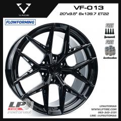 ล้อแม็ก VAGE Wheels รุ่น VF013 SUV FlowForming 20นิ้ว สีBlack ดำเงา