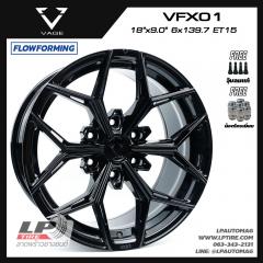 ล้อแม็ก VAGE Wheels รุ่น VFX01 SUV FlowForming10.44kg 18นิ้ว สีV-Black