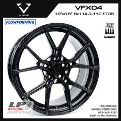 ล้อแม็ก VAGE Wheels รุ่น VFX04 FlowForming 8.7 kg 18นิ้ว สีBLACK