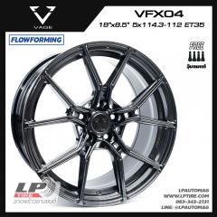 ล้อแม็ก VAGE Wheels รุ่น VFX04 FlowForming 8.7 kg 18นิ้ว สีV-DARK