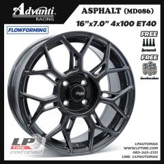 ล้อแม็ก Advanti รุ่น ASPHALT MD086 Flow Forming 6.2KG 16นิ้ว สีกันเมทาลิก