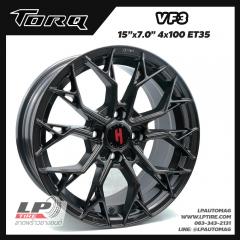 ล้อแม็ก TORQ VF3 BY LENSO 15นิ้ว สีเทากัน